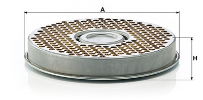 MANN-FILTER H 2037 EAN: 4011558261009.