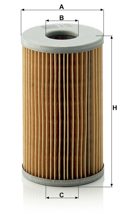 MANN-FILTER H 720 X EAN: 4011558252205.