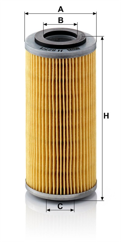 MANN-FILTER H 827/1 n EAN: 4011558253608.