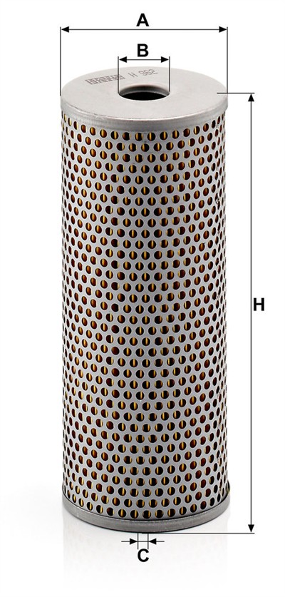 MANN-FILTER H 962 EAN: 4011558285609.