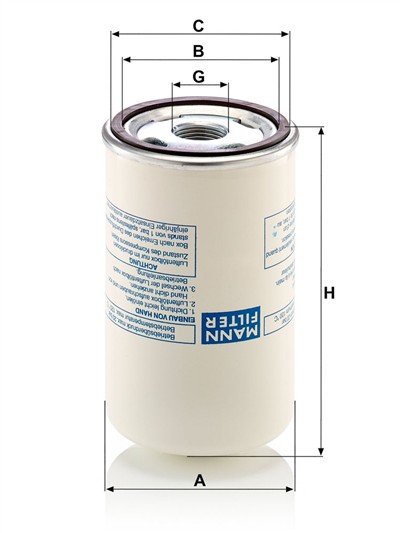 MANN-FILTER LB 719/2 EAN: 4011558450700.