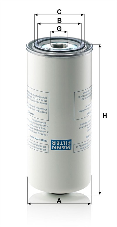MANN-FILTER LB 962/2 EAN: 4011558450809.