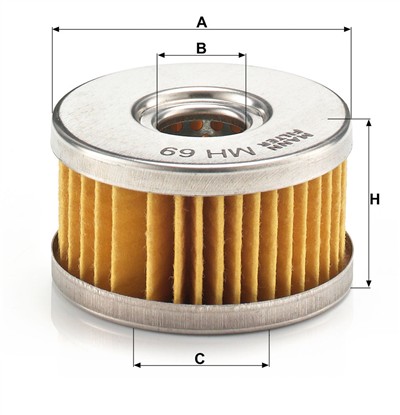 MANN-FILTER MH 69 EAN: 4011558840501.