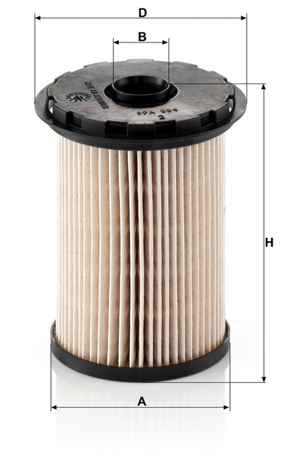 MANN-FILTER PU 731 x EAN: 4011558680503.