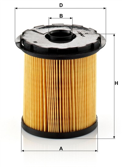 MANN-FILTER PU 822 x EAN: 4011558681609.