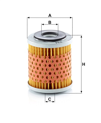 MANN-FILTER P 66 X EAN: 4011558559304.