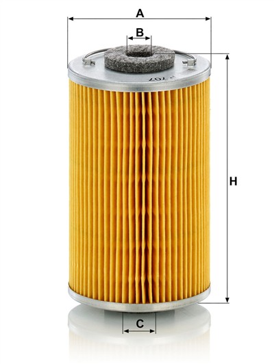 MANN-FILTER P 707 X EAN: 4011558555900.