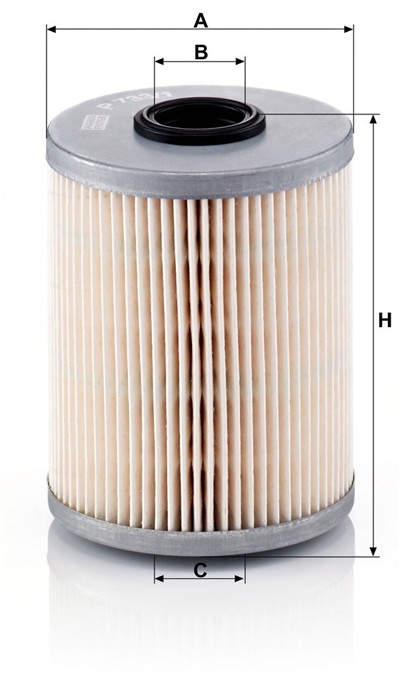 MANN-FILTER P 733/1 x EAN: 4011558555801.