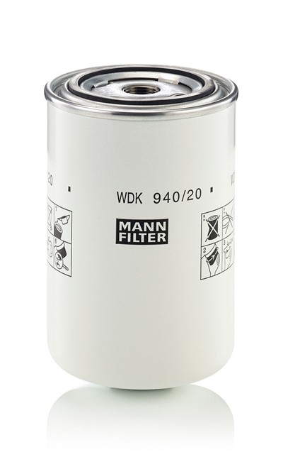 MANN-FILTER WDK 940/20 EAN: 4011558093051.