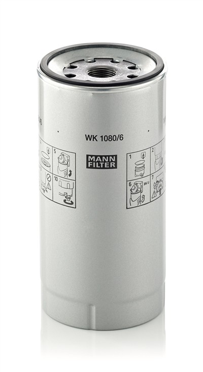 MANN-FILTER WK 1080/6 X EAN: 4011558950903.