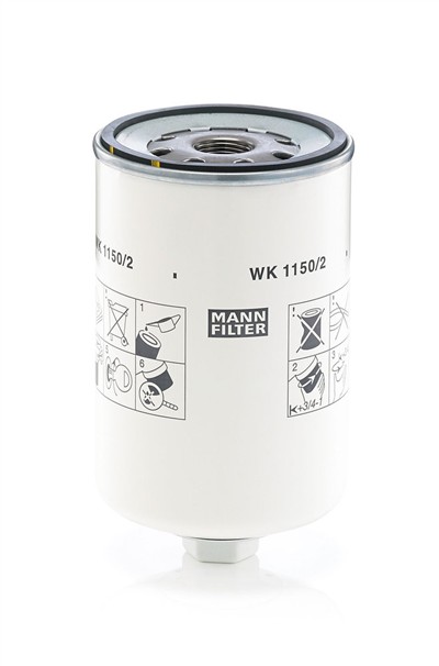 MANN-FILTER WK 1150/2 EAN: 4011558042660.