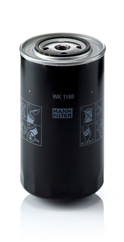 MANN-FILTER WK 1168 EAN: 4011558903503.