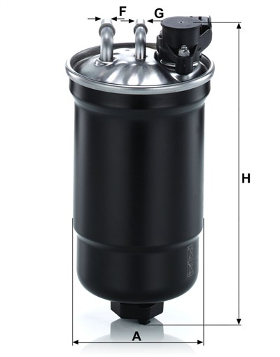 MANN-FILTER WK 11 027 EAN: 4011558802462.