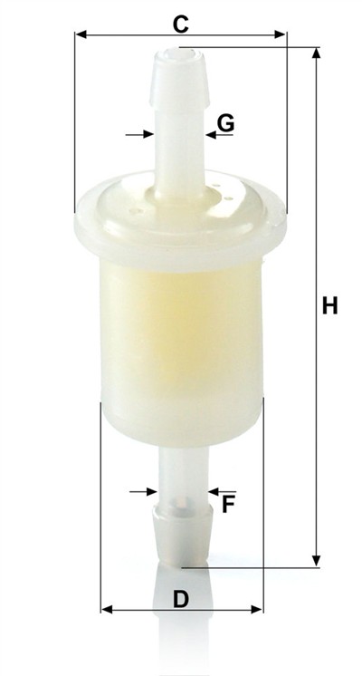 MANN-FILTER WK 21 EAN: 0.