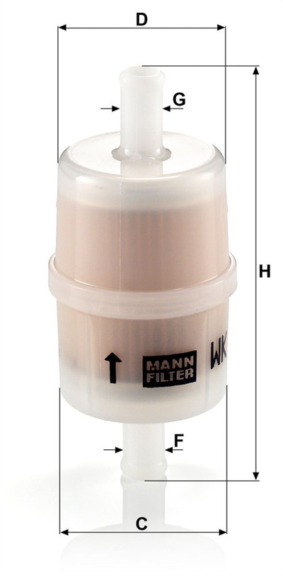 MANN-FILTER WK 32/7 EAN: 4011558913502.