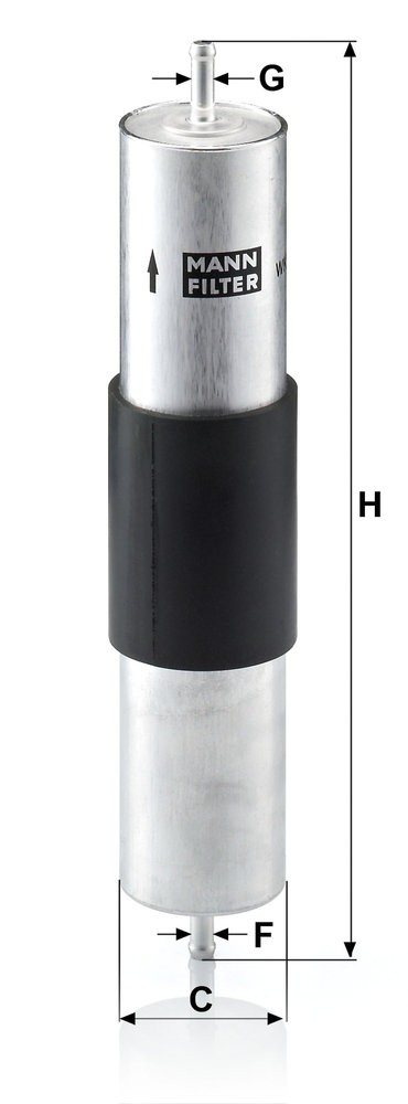 MANN-FILTER WK 516/1 EAN: 4011558910204.