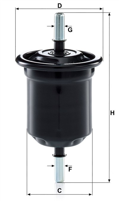 MANN-FILTER WK 6013 EAN: 4011558027315.