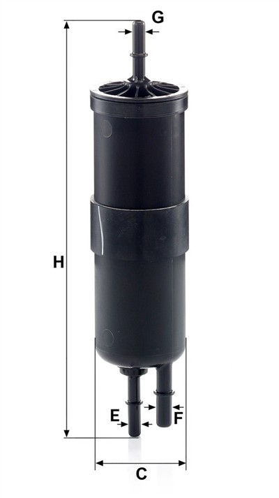 MANN-FILTER WK 6030 EAN: 4011558079475.