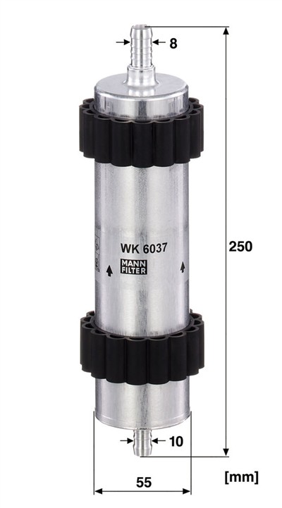 MANN-FILTER WK 6037 EAN: 4011558085131.