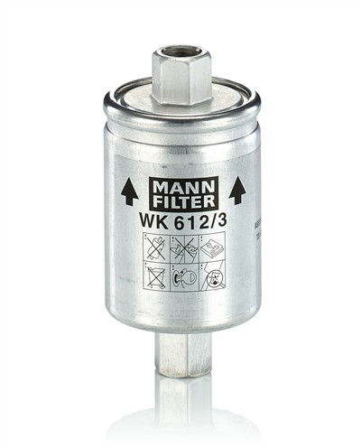 MANN-FILTER WK 612/3 EAN: 4011558915704.