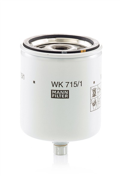 MANN-FILTER WK 715/1 X EAN: 4011558964603.