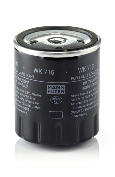 MANN-FILTER WK 716 EAN: 4011558938208.