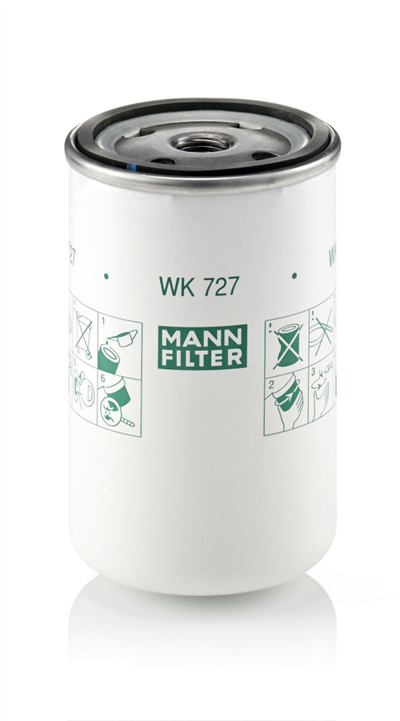 MANN-FILTER WK 727 EAN: 4011558904104.