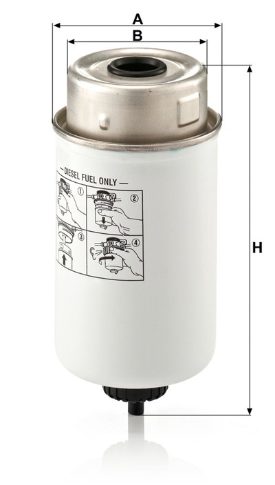 MANN-FILTER WK 8014 EAN: 4011558008109.