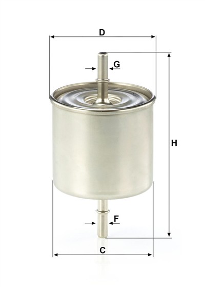 MANN-FILTER WK 8046 EAN: 4011558044732.
