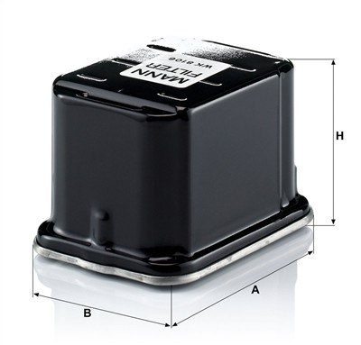 MANN-FILTER WK 8106 EAN: 4011558954802.