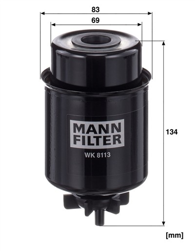 MANN-FILTER WK 8113 EAN: 4011558957605.