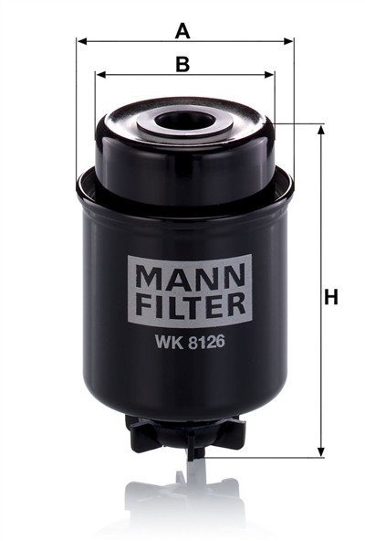 MANN-FILTER WK 8126 EAN: 4011558960308.
