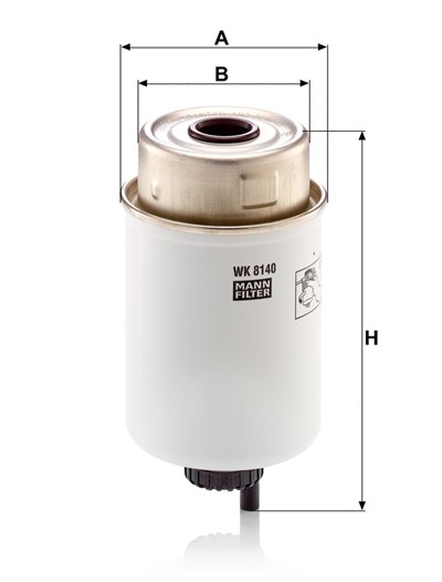 MANN-FILTER WK 8140 EAN: 4011558962609.