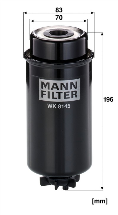 MANN-FILTER WK 8145 EAN: 4011558963101.
