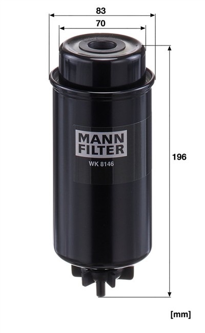 MANN-FILTER WK 8146 EAN: 4011558963200.