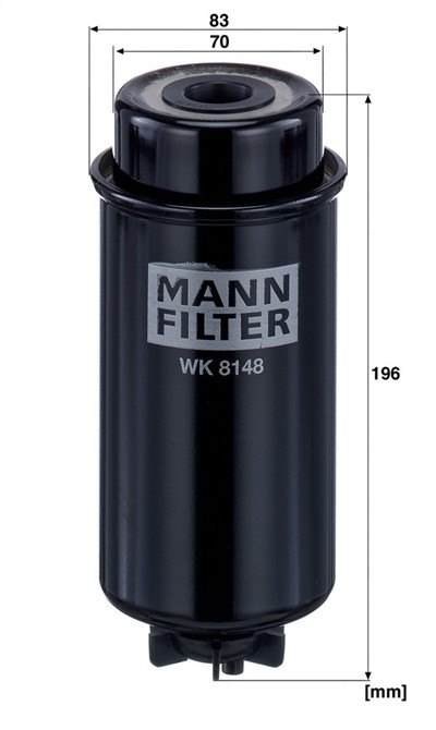 MANN-FILTER WK 8148 EAN: 4011558963408.