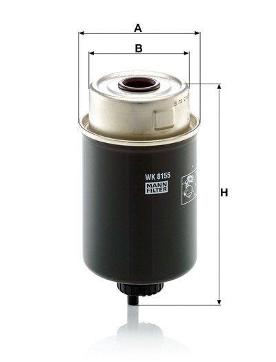 MANN-FILTER WK 8155 EAN: 4011558966805.