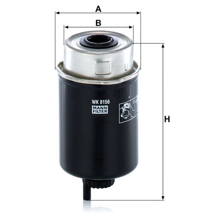 MANN-FILTER WK 8156 EAN: 4011558966904.