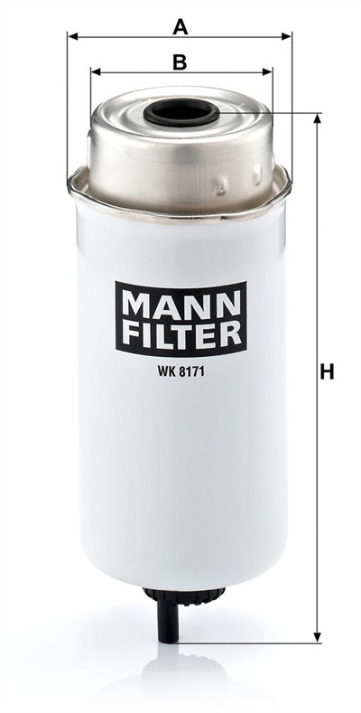 MANN-FILTER WK 8171 EAN: 4011558019525.