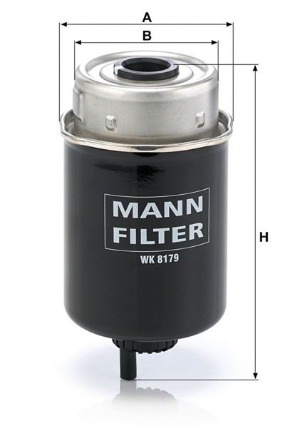 MANN-FILTER WK 8179 EAN: 4011558036492.