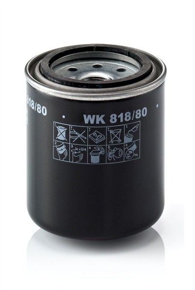 MANN-FILTER WK 818/80 EAN: 4011558909901.