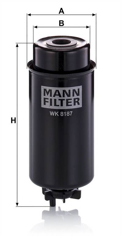 MANN-FILTER WK 8187 EAN: 4011558035501.