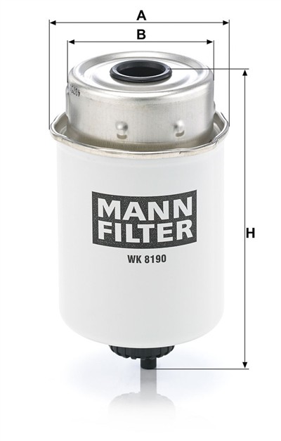 MANN-FILTER WK 8190 EAN: 4011558040987.