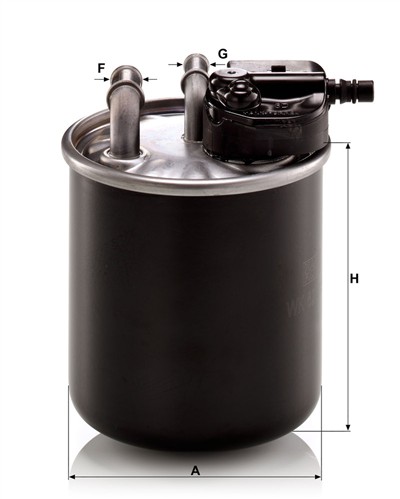 MANN-FILTER WK 820/15 EAN: 4011558061555.