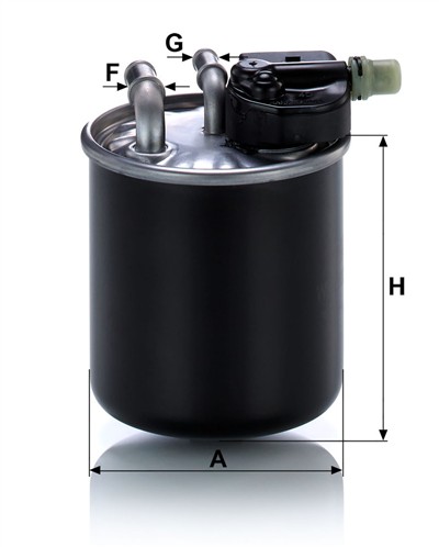 MANN-FILTER WK 820/22 EAN: 4011558061760.