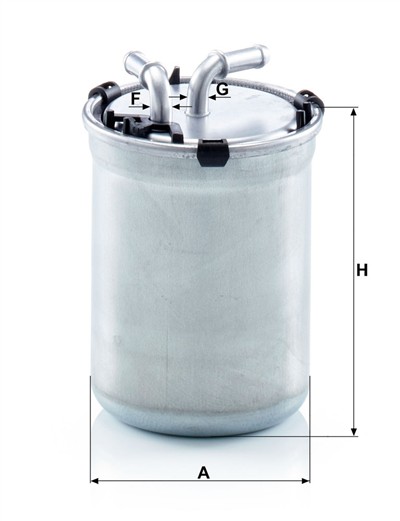 MANN-FILTER WK 823/2 EAN: 4011558953706.