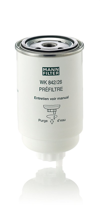 MANN-FILTER WK 842/26 EAN: 4011558028152.