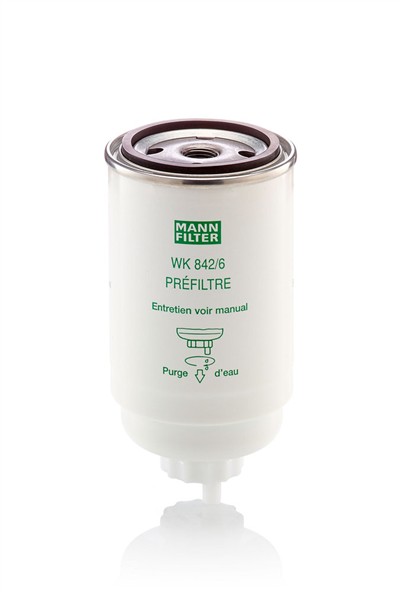 MANN-FILTER WK 842/6 EAN: 4011558904906.