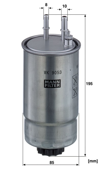 MANN-FILTER WK 9053 z EAN: 4011558070731.