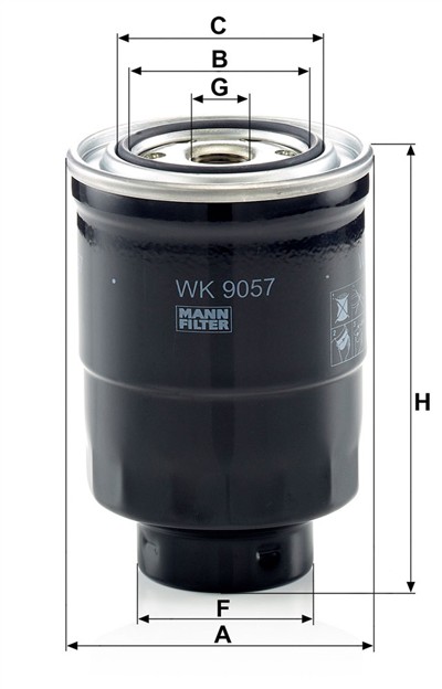 MANN-FILTER WK 9057 z EAN: 4011558088880.